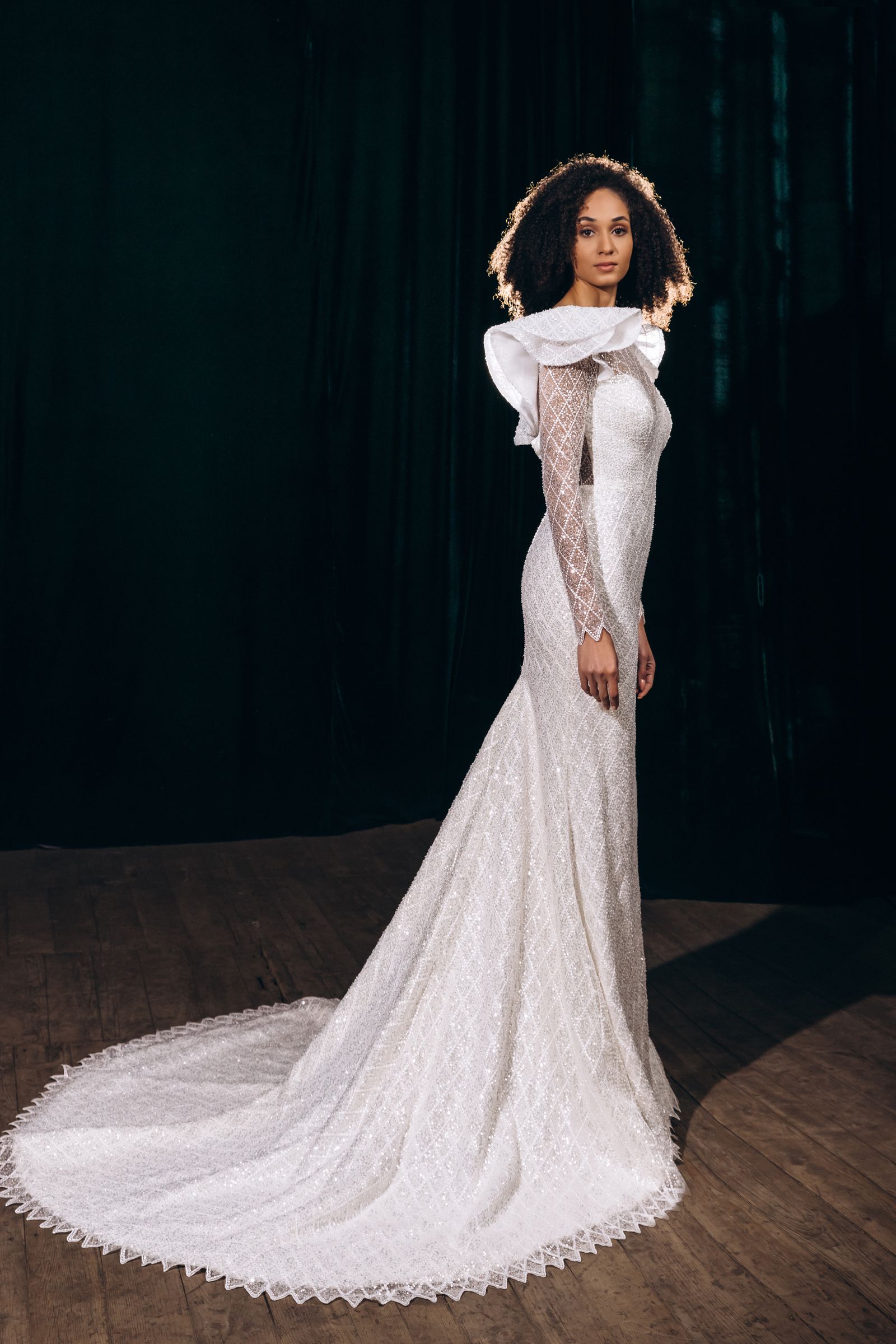 Alice wedding dress, back view