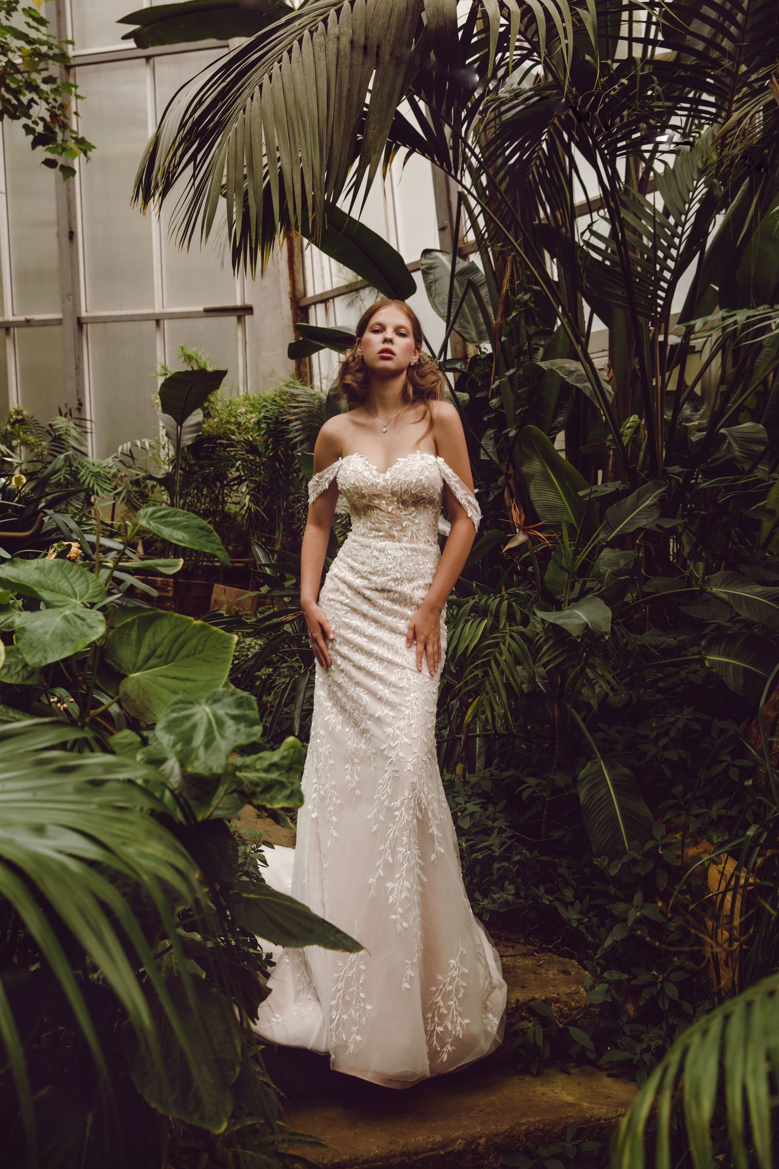 Angie wedding dress, front view