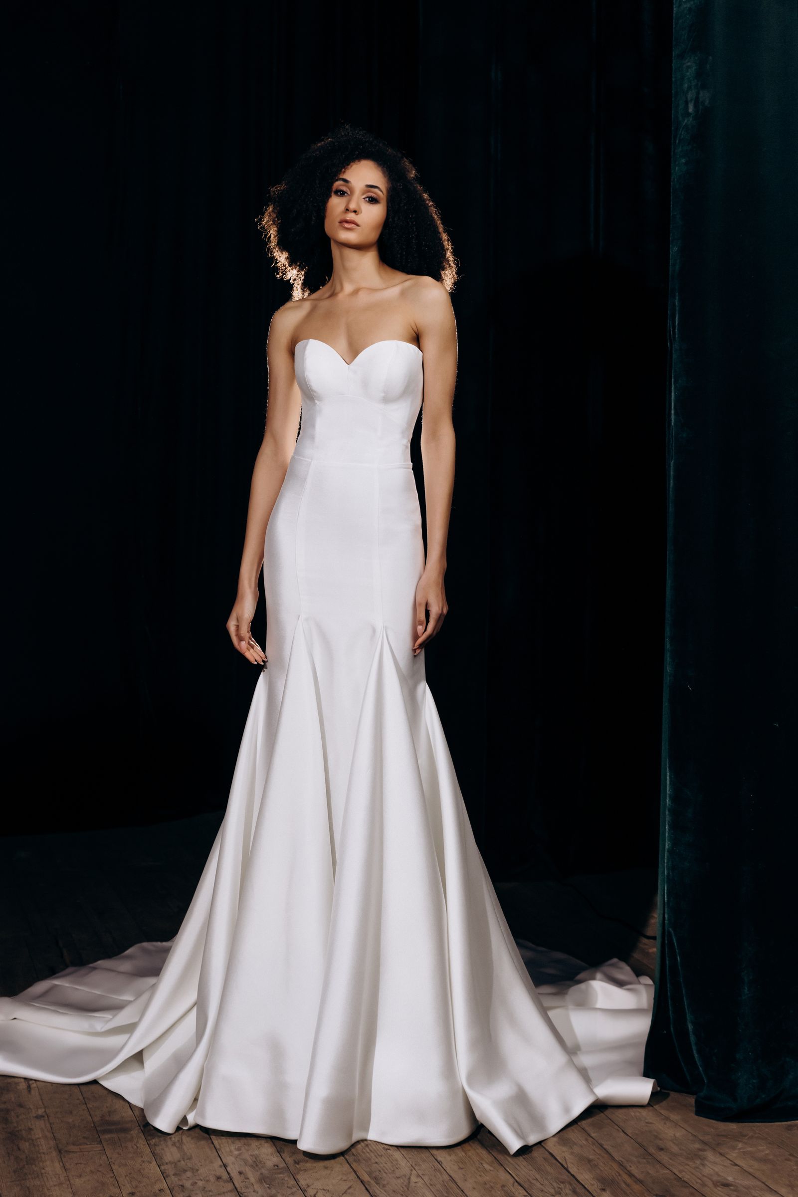 Arya wedding dress, front view