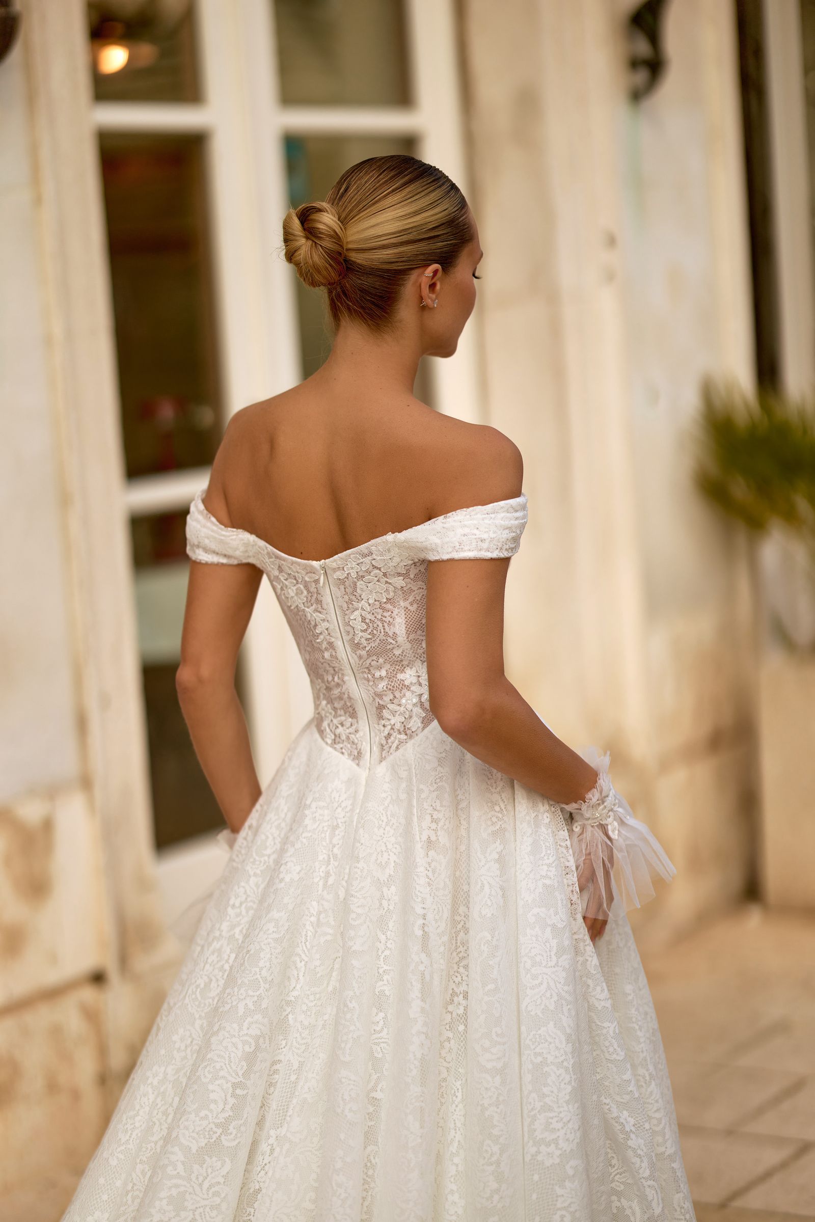 Dacota wedding dress, front view