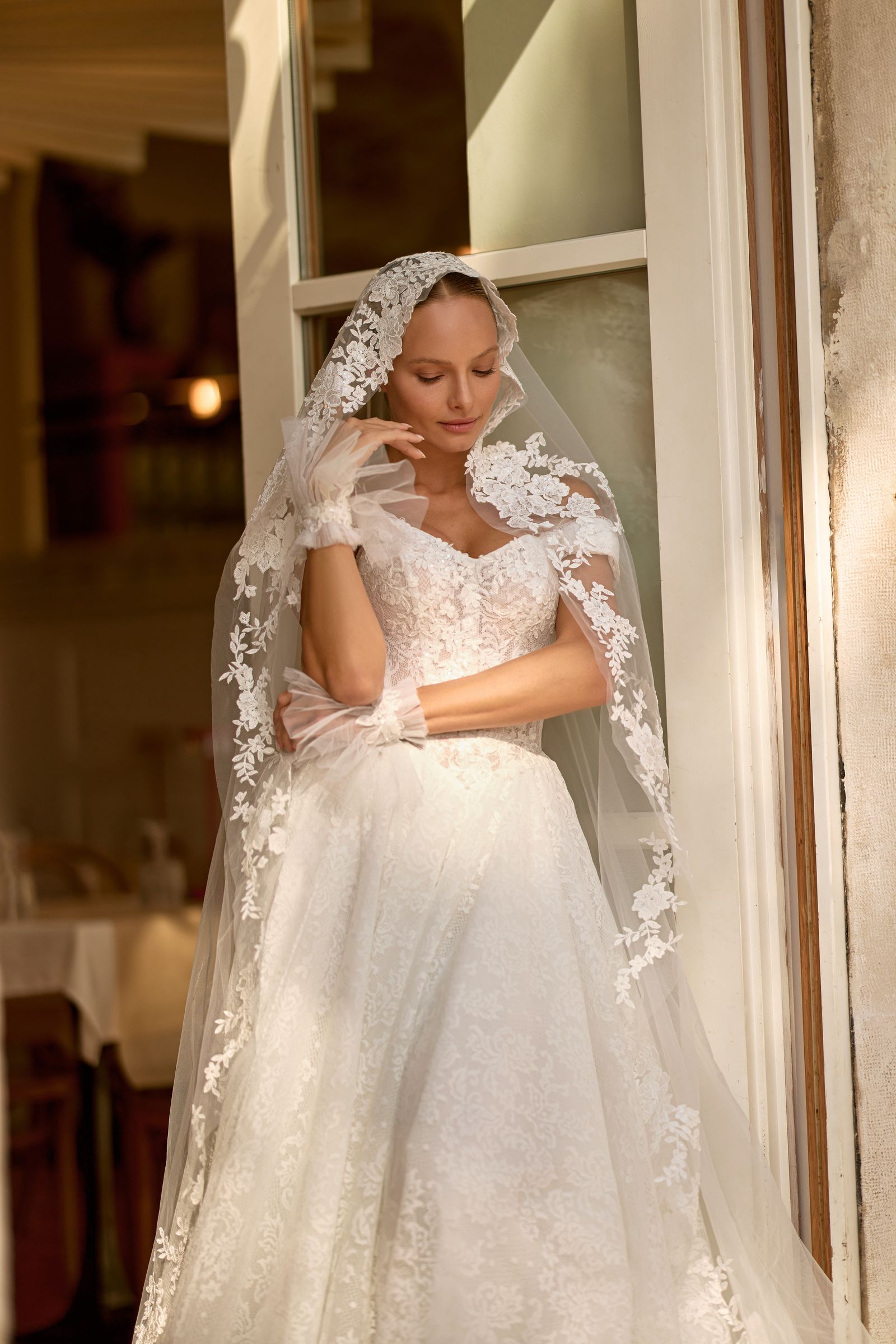 Dacota wedding dress, front view