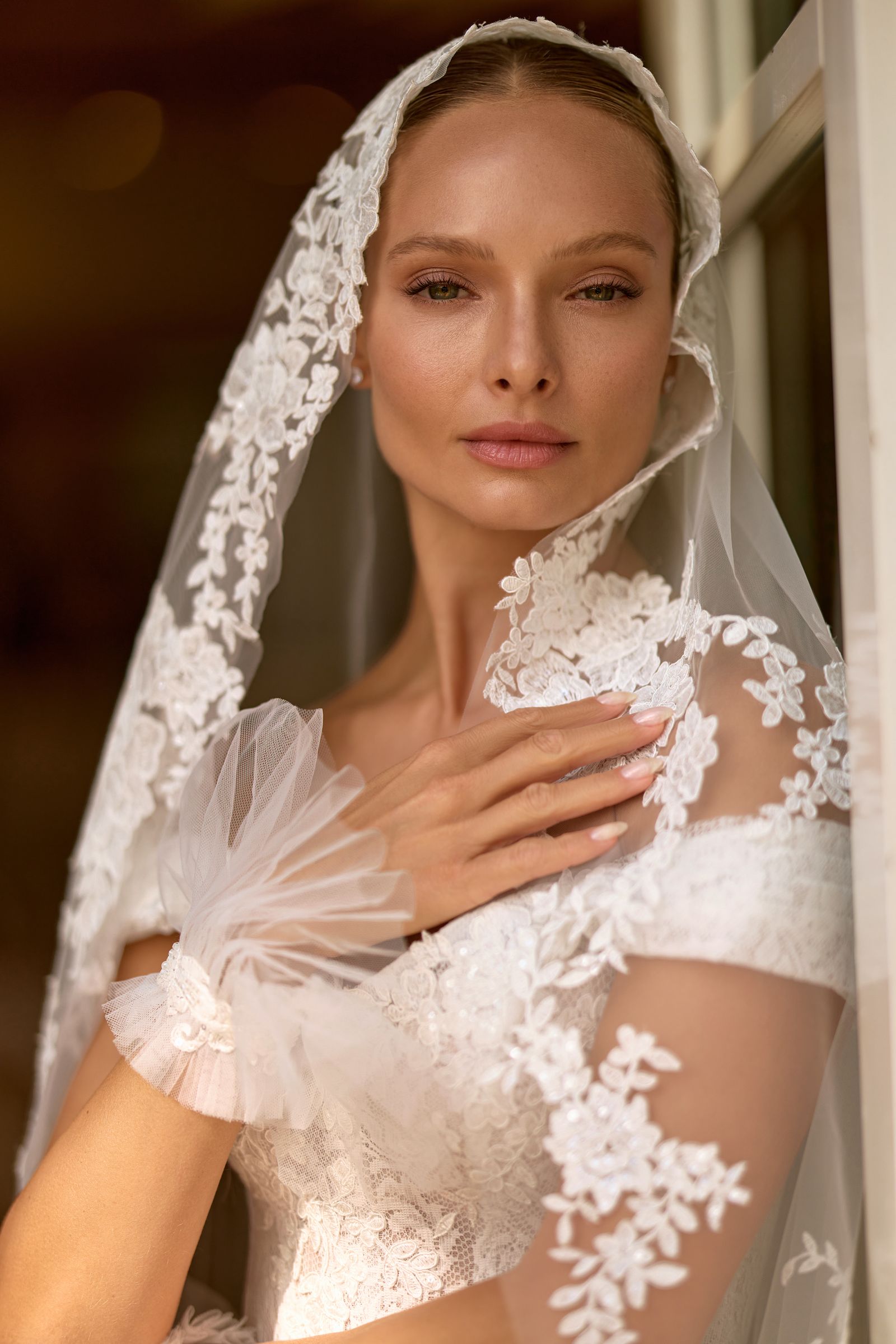 Dacota wedding dress, front view