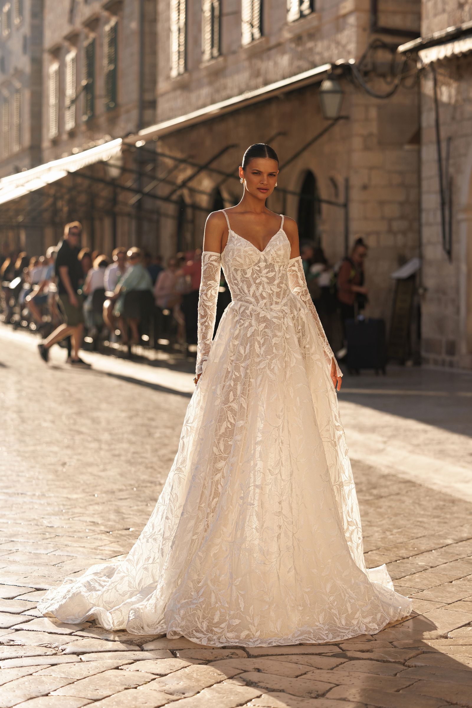 Esme wedding dress, front view