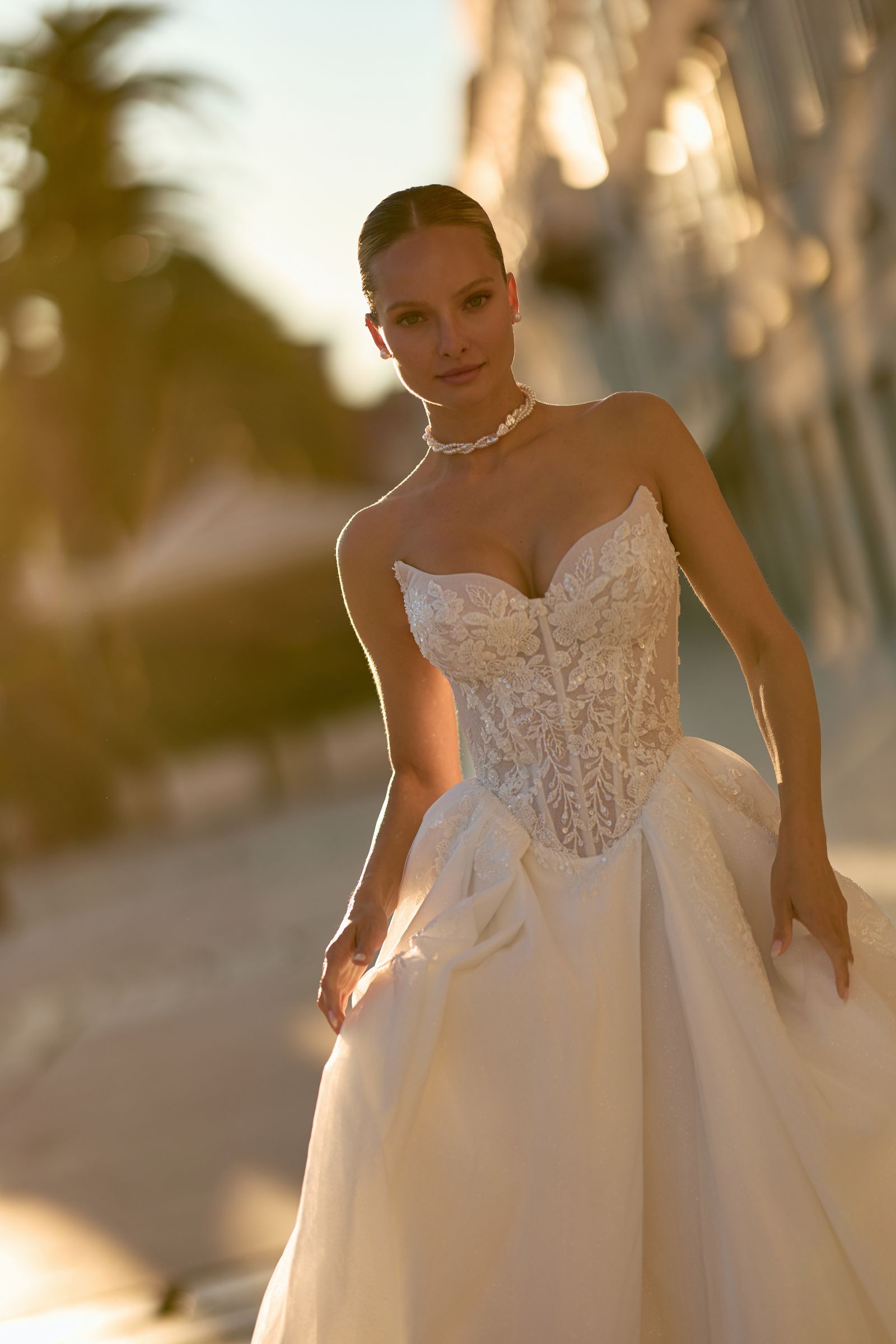 Jessie wedding dress, front view