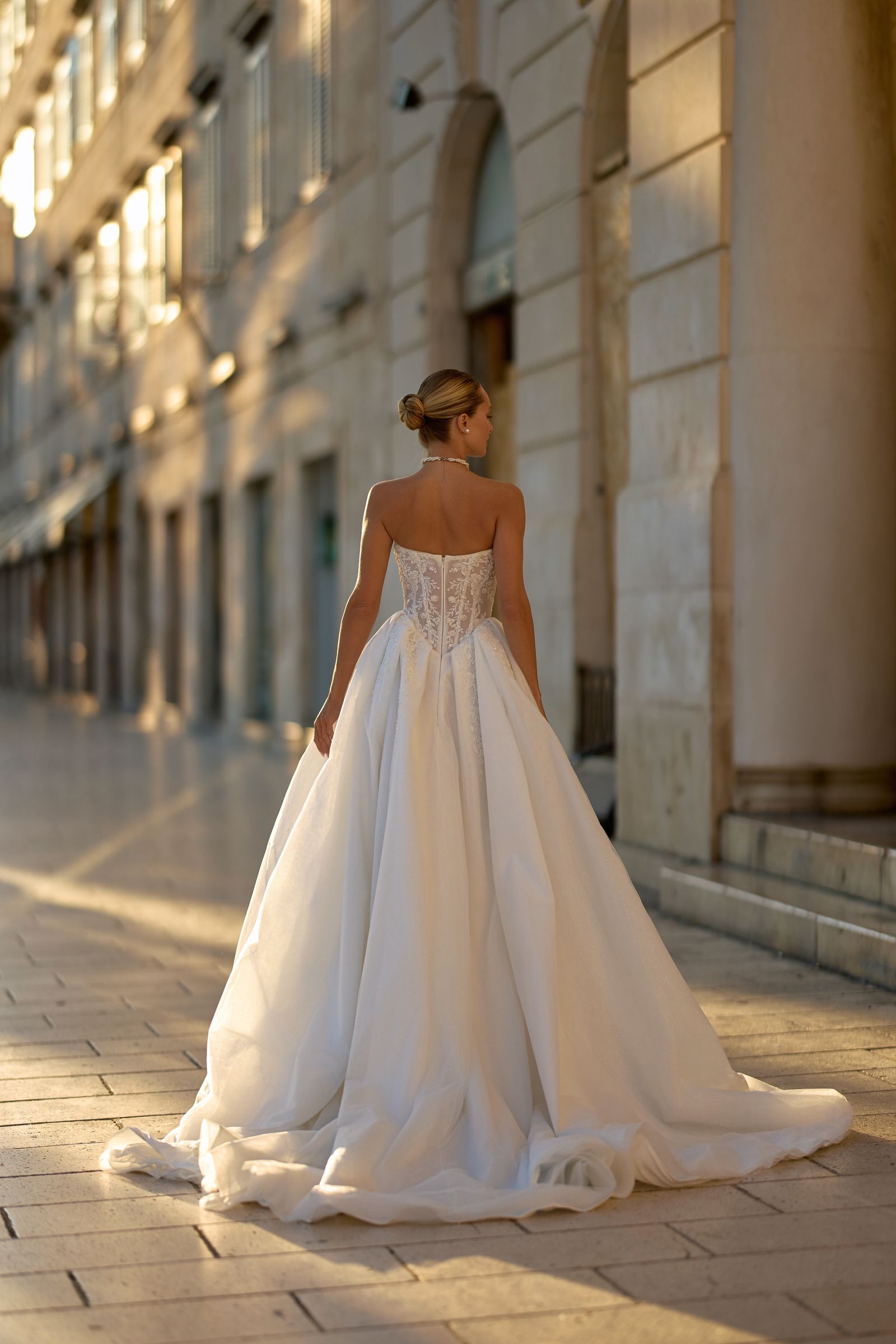 Jessie wedding dress, front view