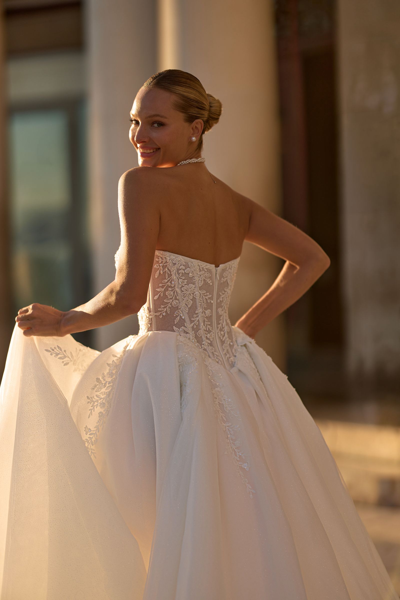 Jessie wedding dress, front view