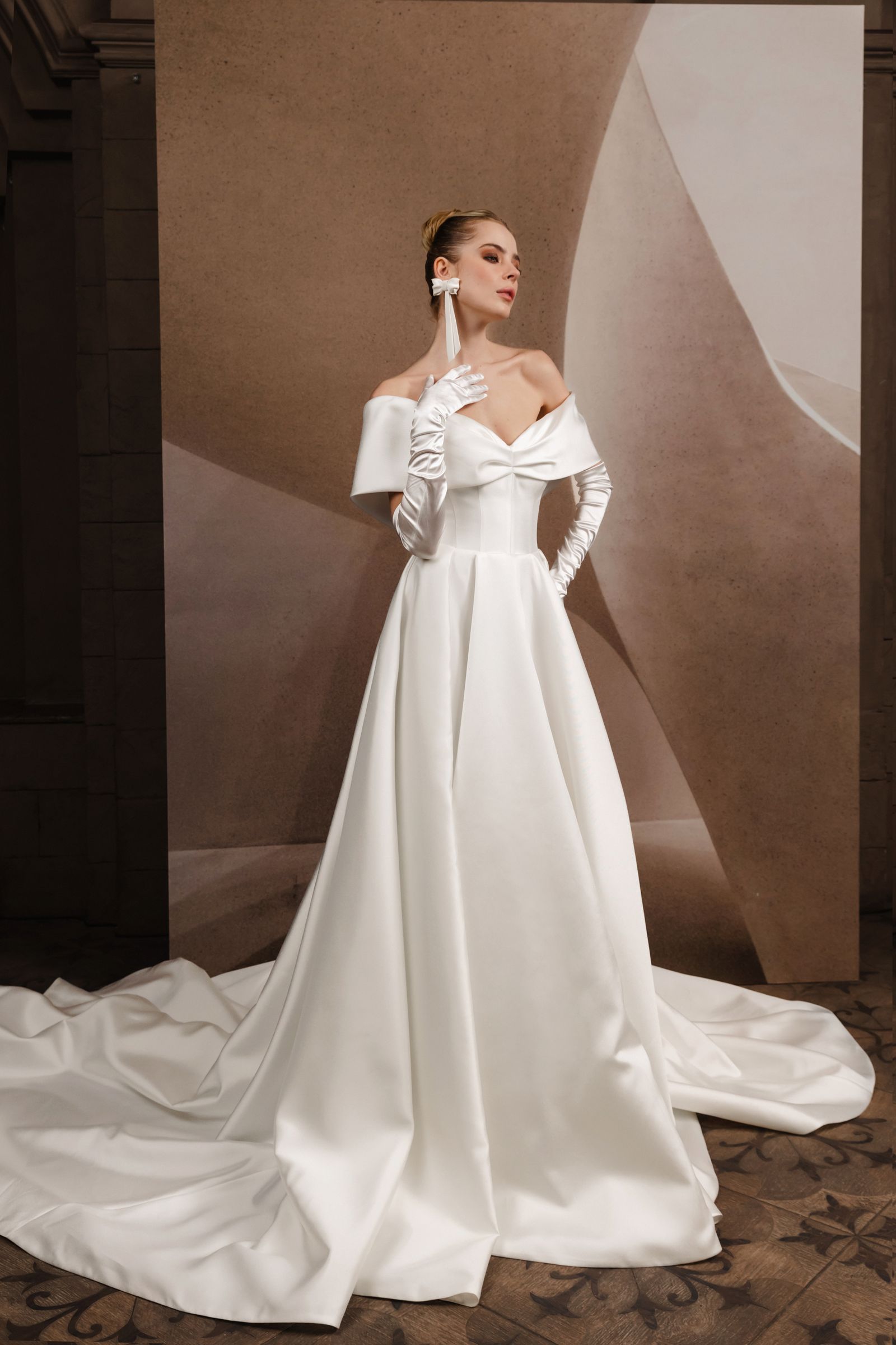 Karen wedding dress, front view