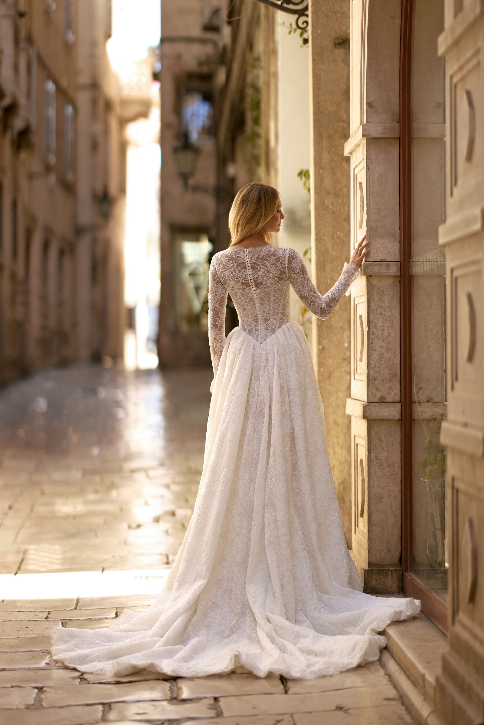 Kimberley wedding dress, front view