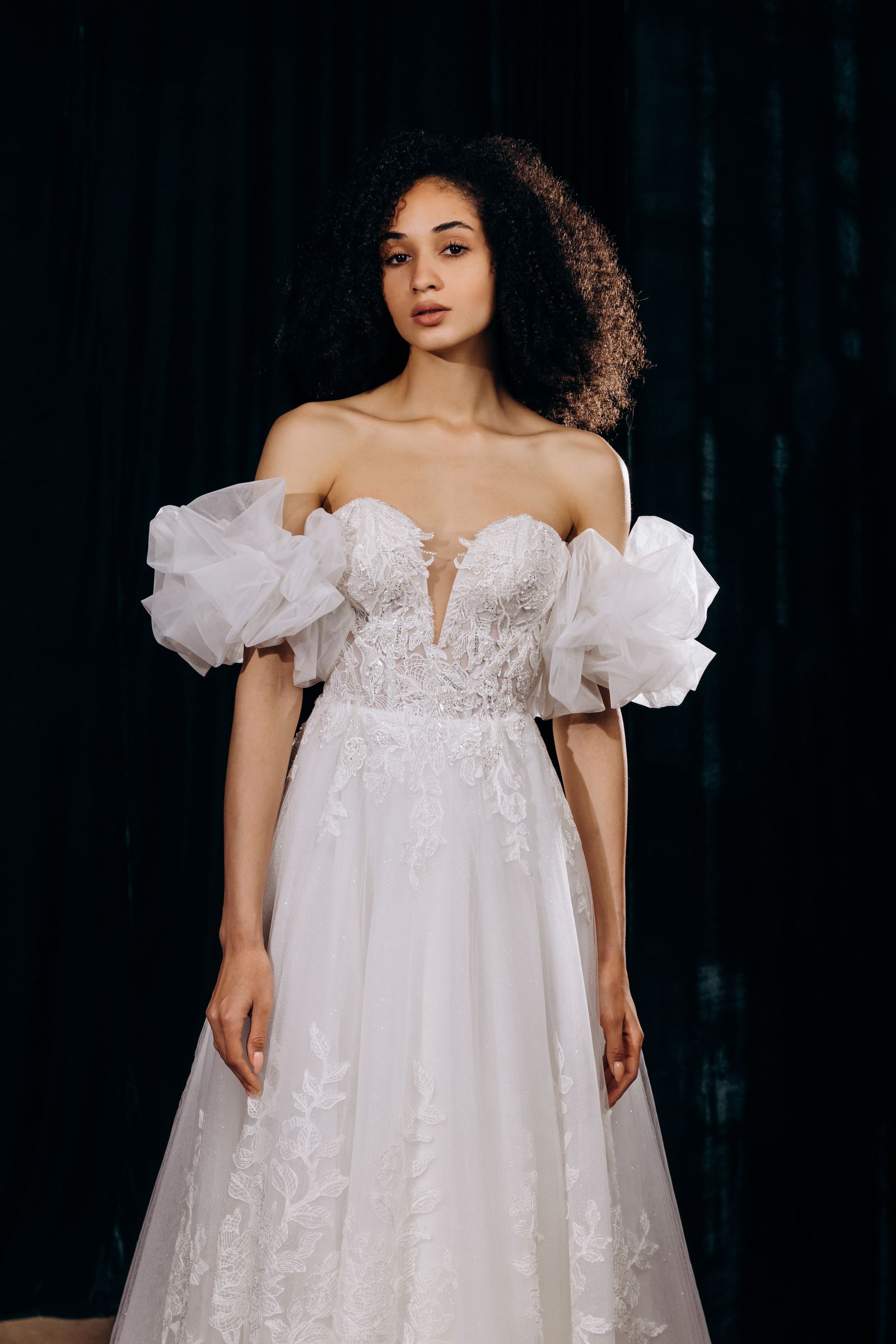 Kitty wedding dress, front view