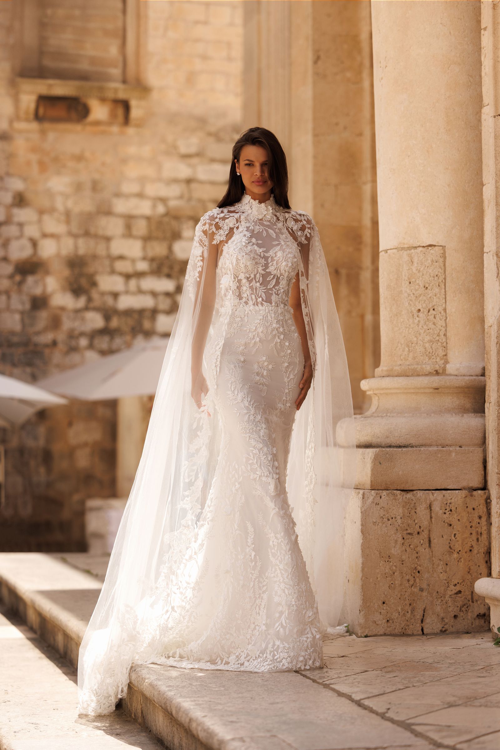 Lexi wedding dress, front view