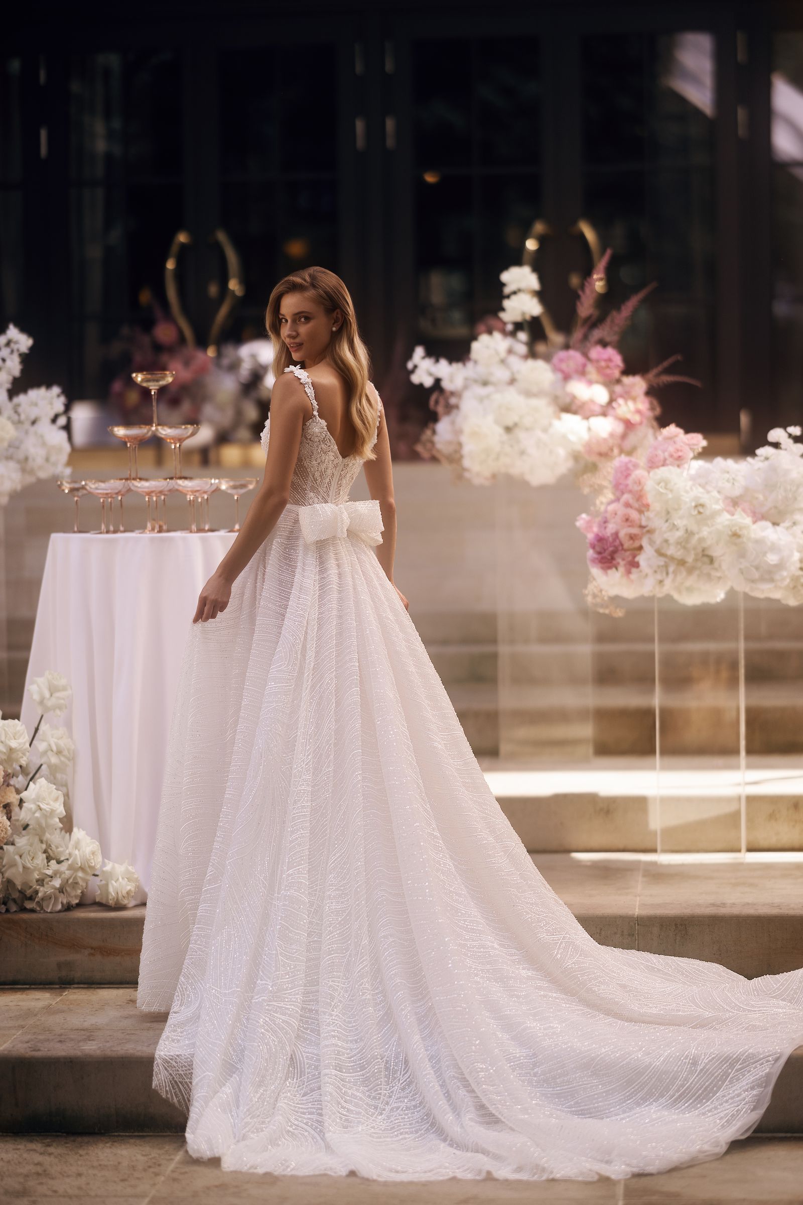 Lillybeth wedding dress, back view