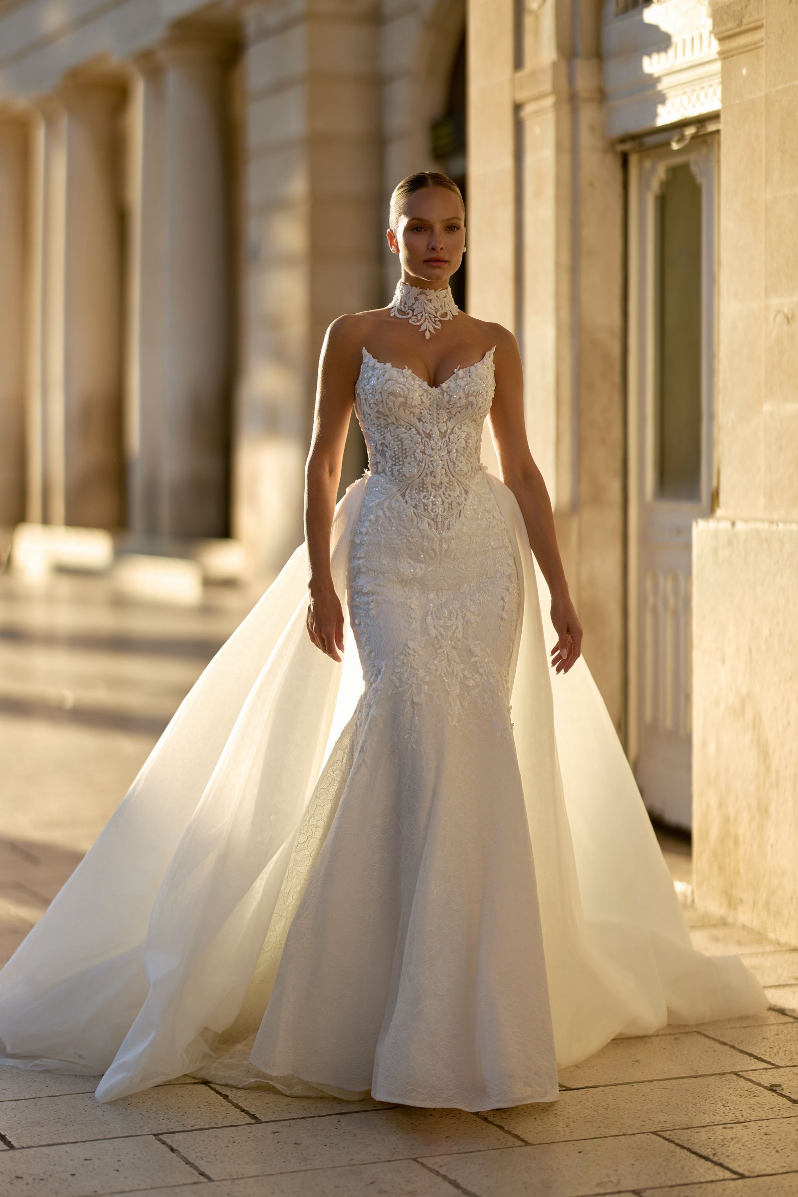 Melissa wedding dress, front view