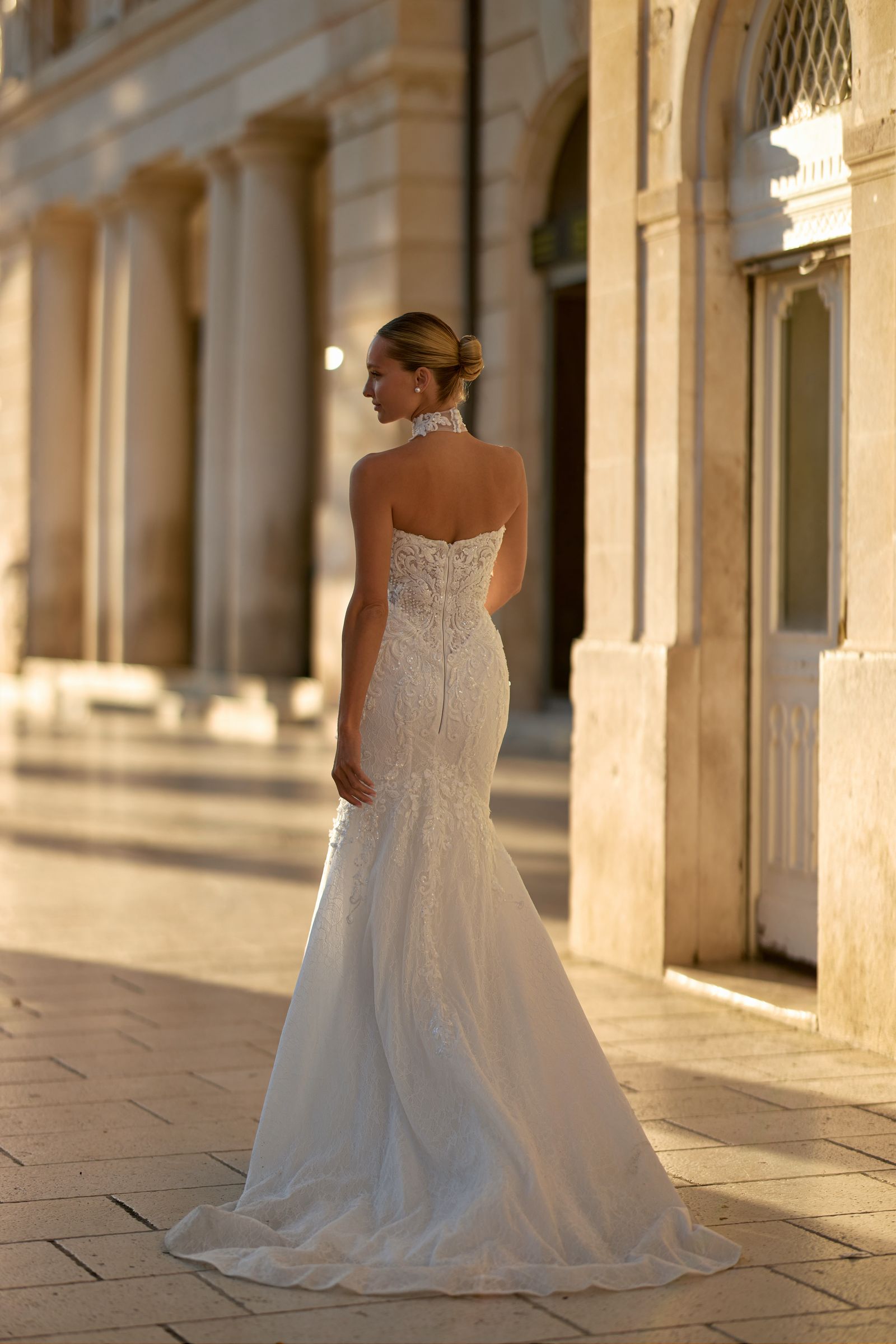 Melissa wedding dress, front view