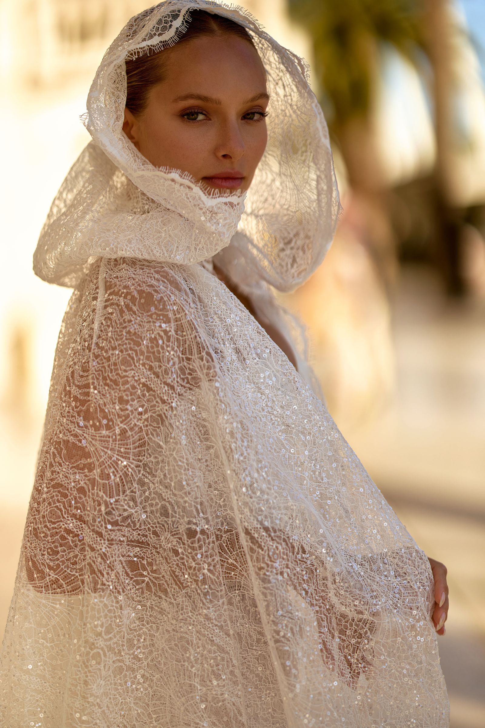 Rebecca wedding dress, front view