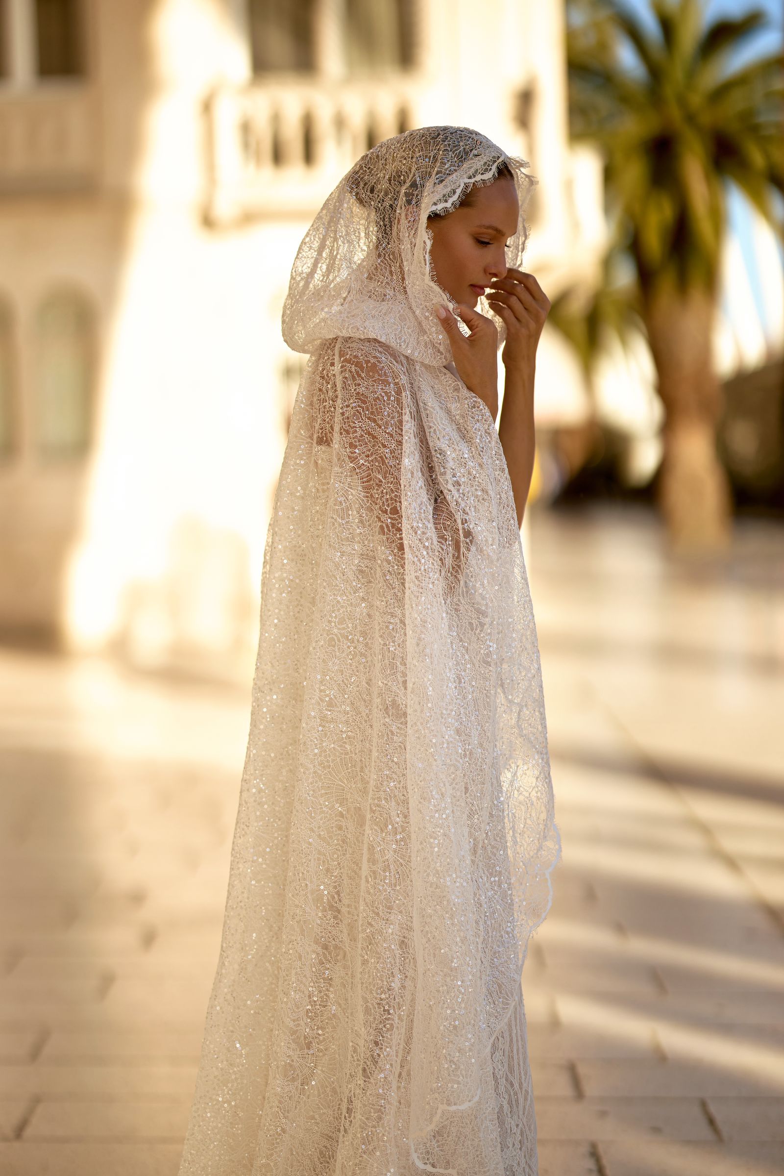 Rebecca wedding dress, front view