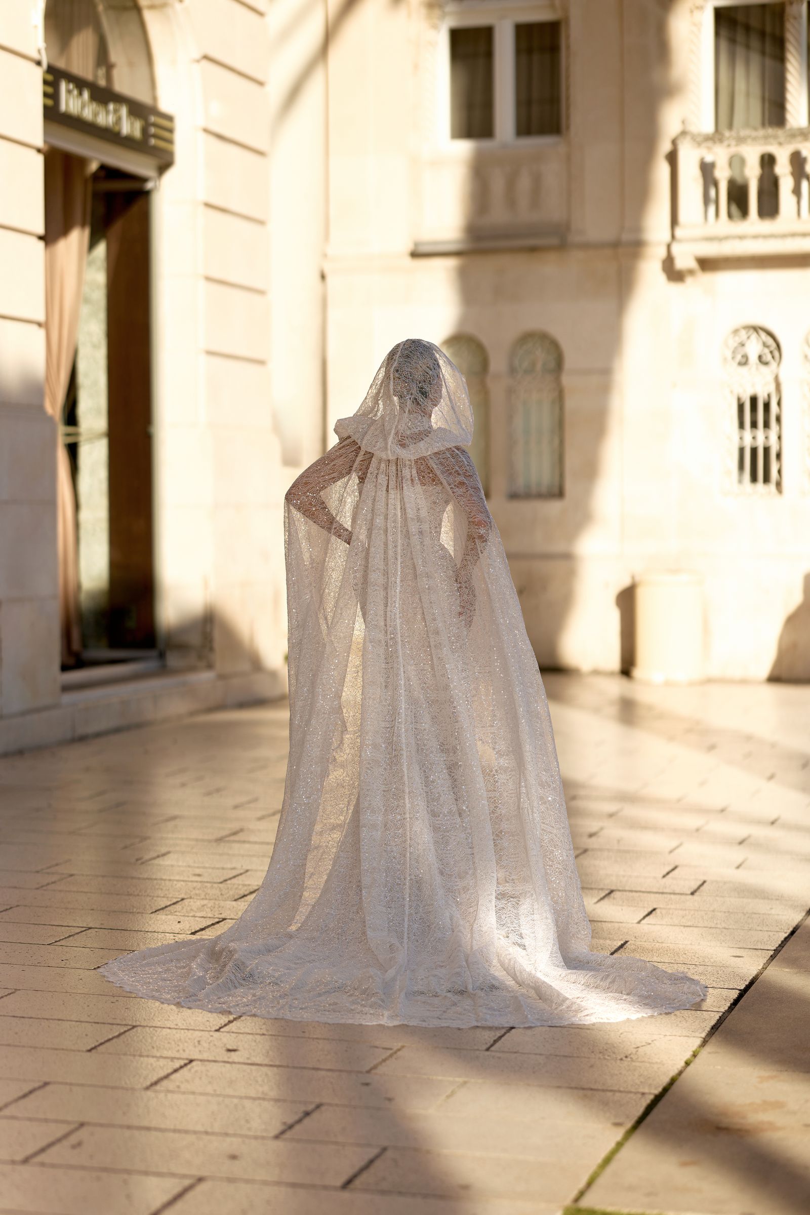 Rebecca wedding dress, front view