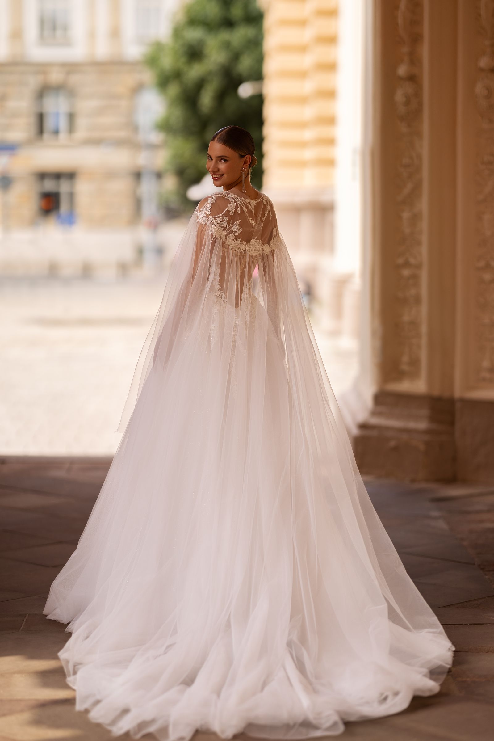 Sienna wedding dress, back view
