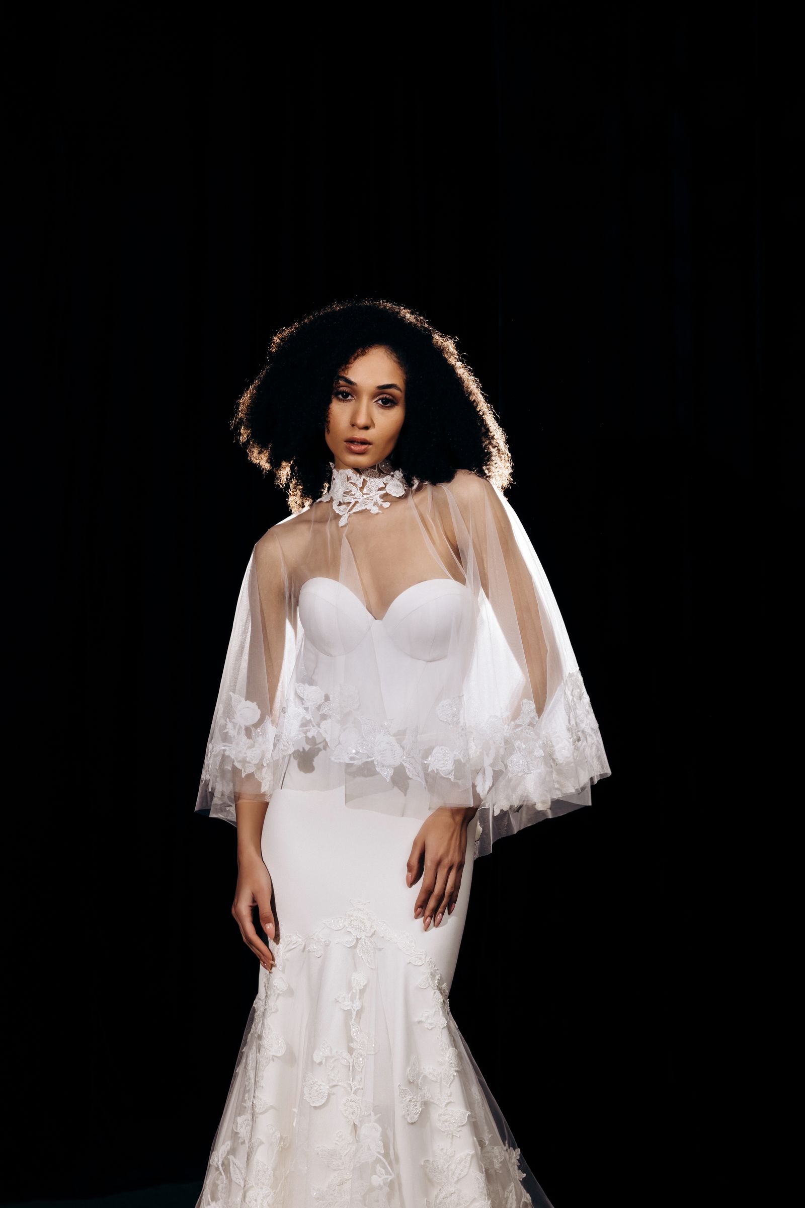 Stacey wedding dress, front view