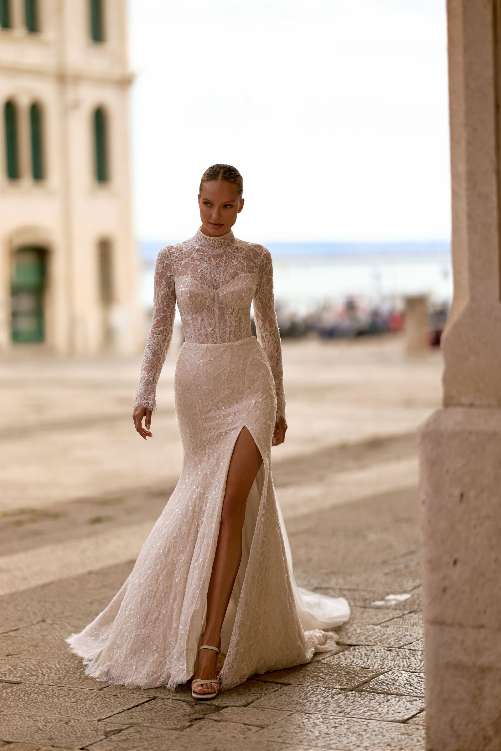 Susan wedding dress, front view