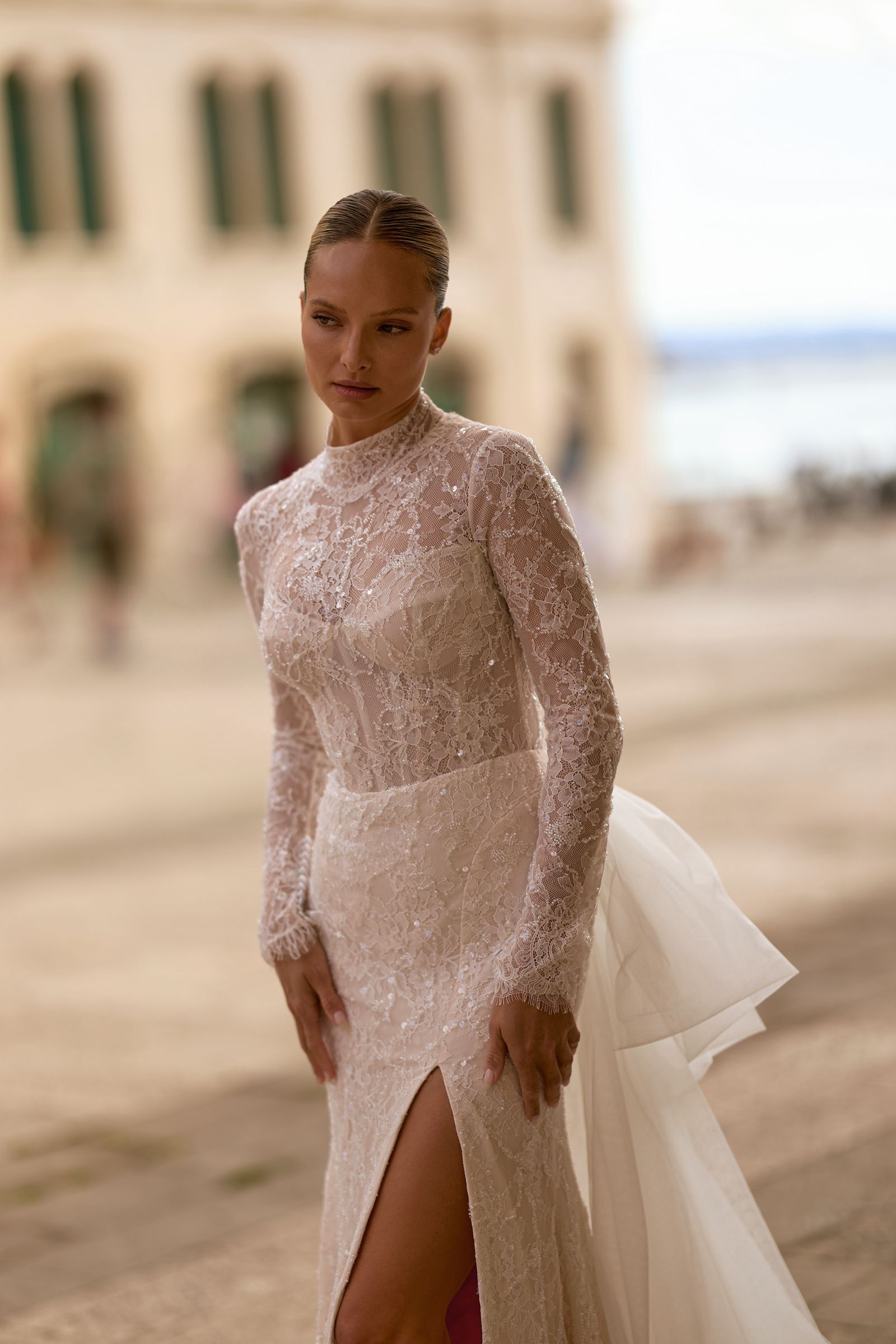 Susan wedding dress, front view