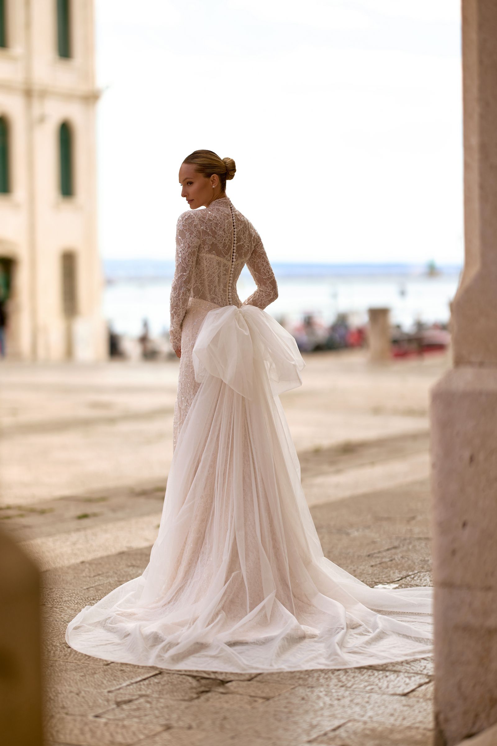 Susan wedding dress, front view