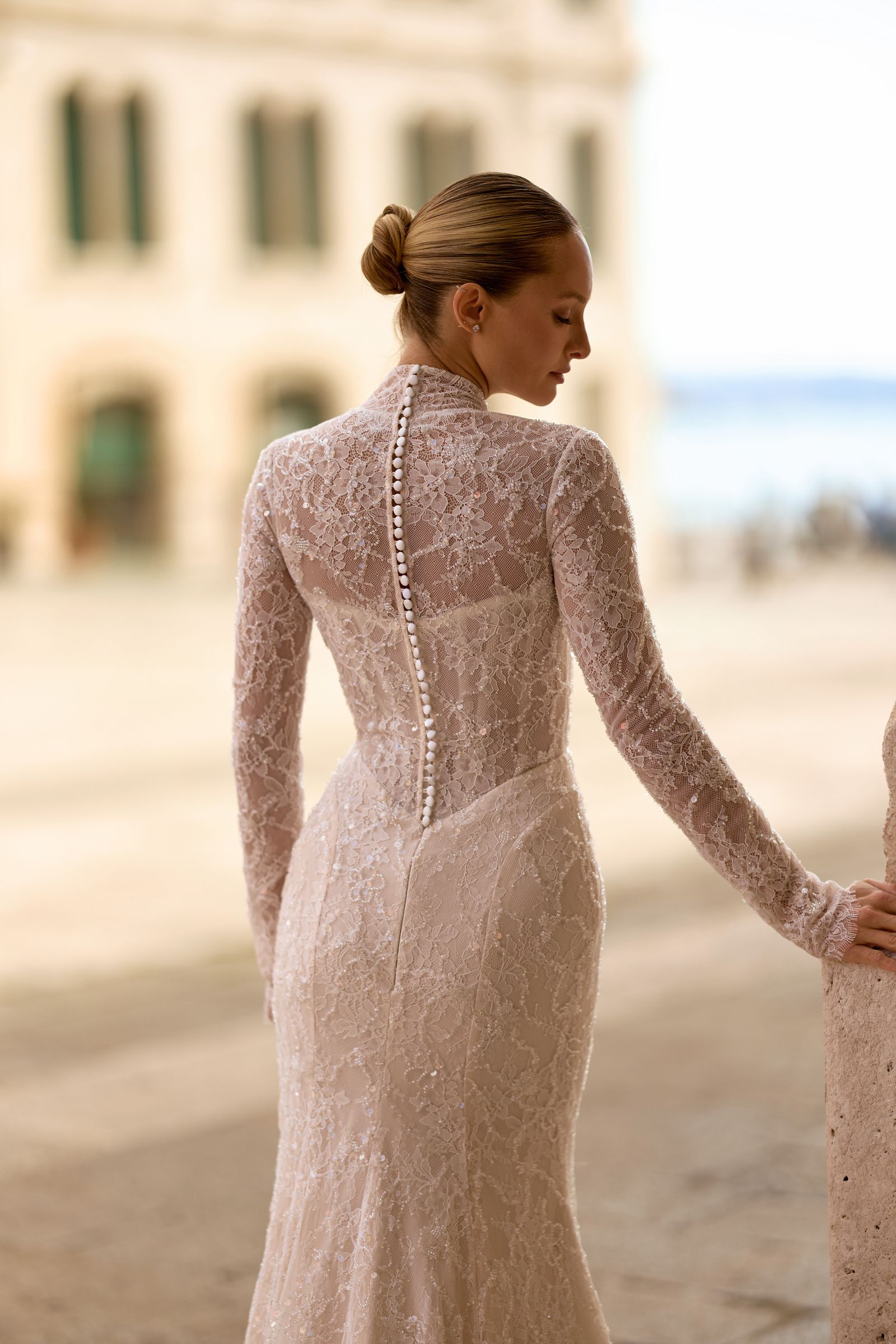 Susan wedding dress, front view
